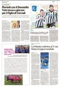 Messaggero Veneto del 29 settembre 2018